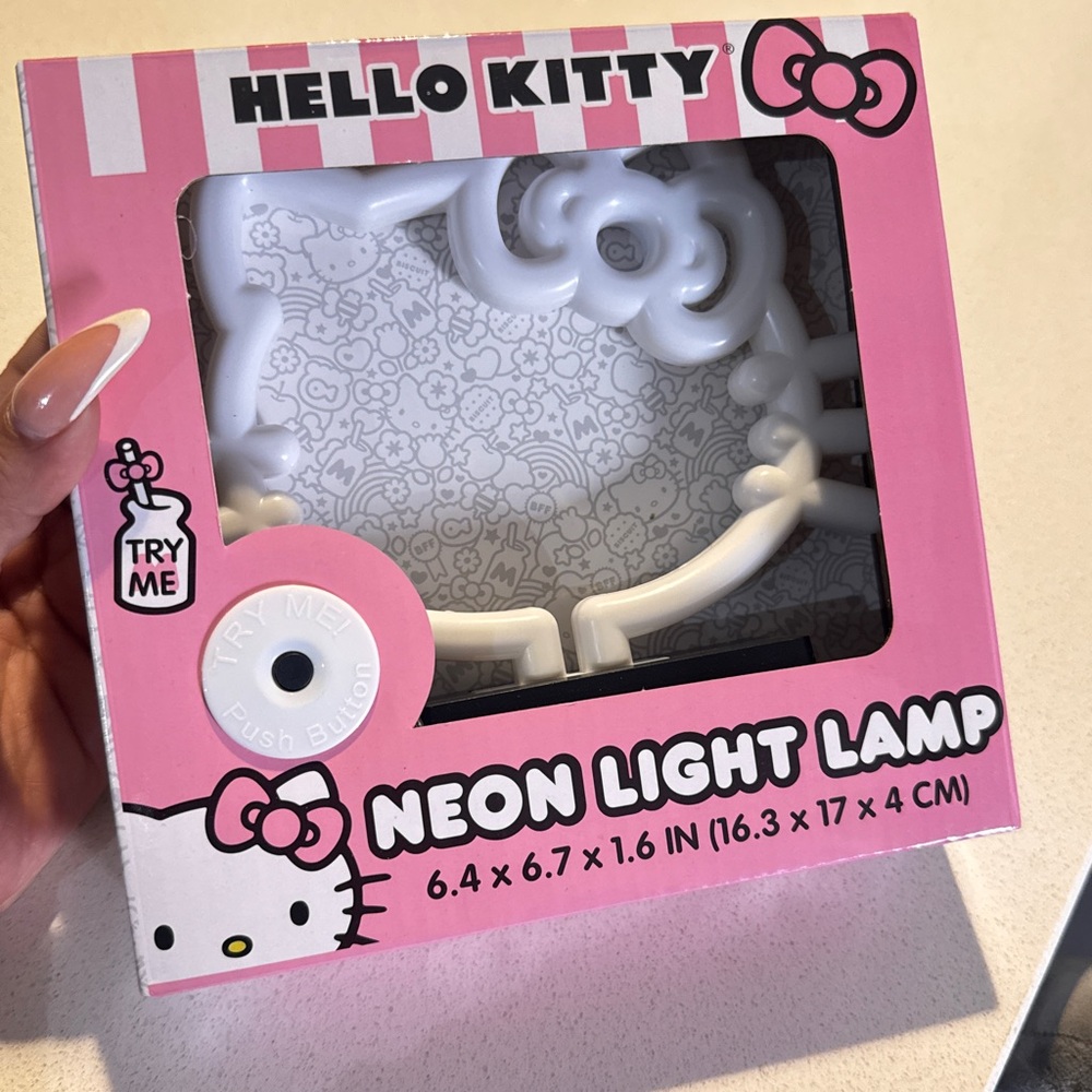 Hello Kitty Pink Neon Light